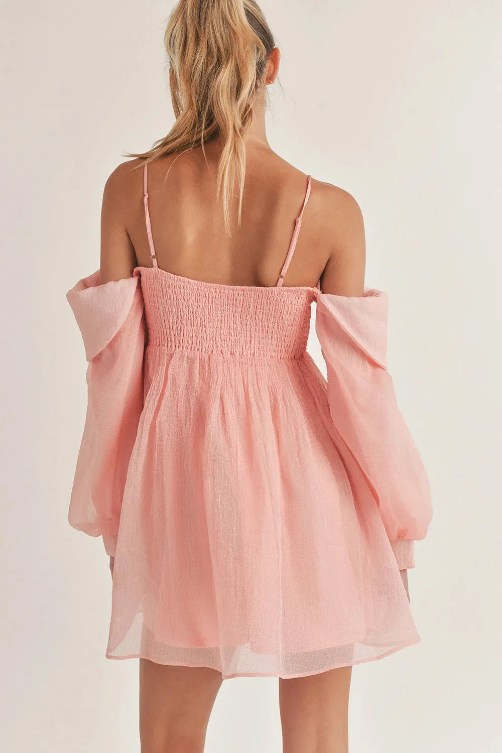 Mini Dress with Adjustable Straps | Lightweight Fabric | Casual Wear
