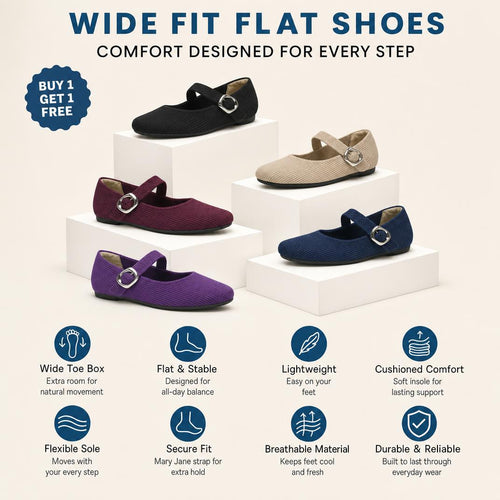 Ambyla Barefoot Comfort Flats